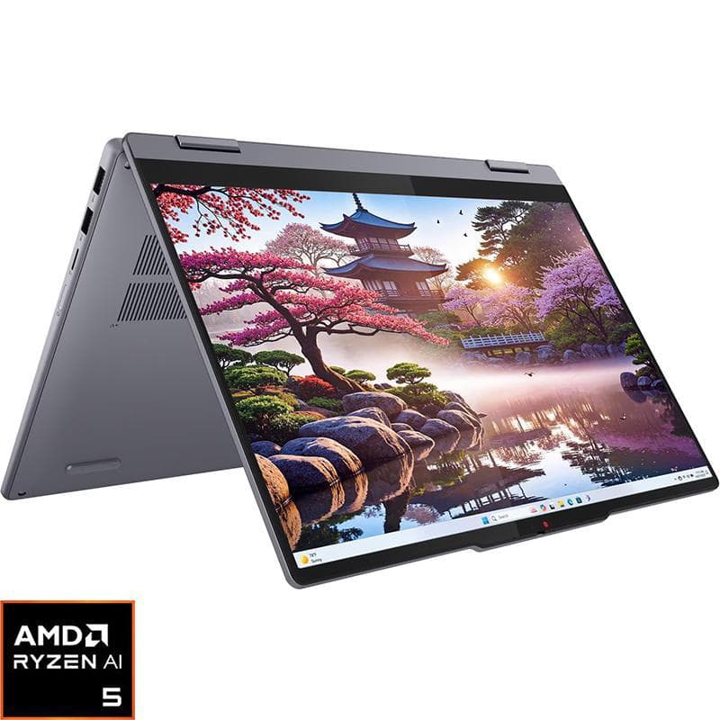 Lenovo 2-in-1 Laptop - Convertible AMD Ryzen AI 5 330 14" 16 GB RAM Windows 11 Home