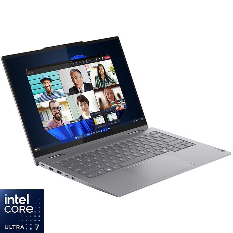 Lenovo 2-in-1 Laptop - Convertible Intel Core Ultra 7 155U 14" 32 GB RAM Windows 11 Pro