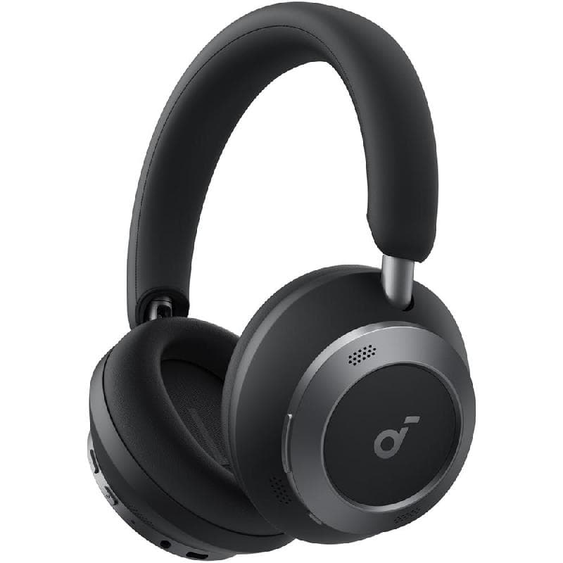 Anker Soundcore Space One Pro On-Ear Headphones Bluetooth Obsidian Black