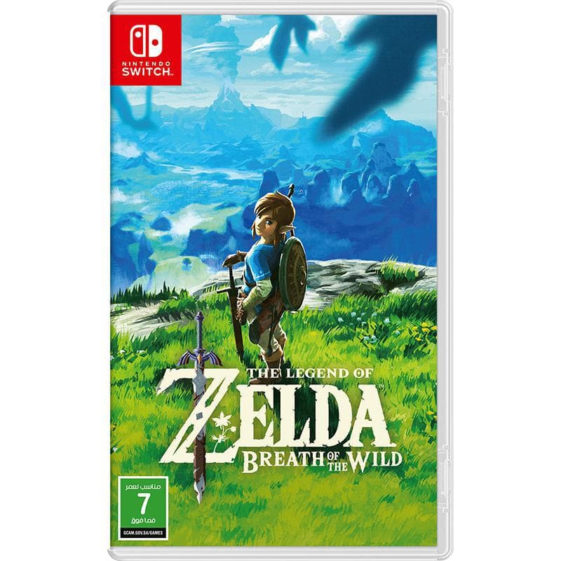 The Legend of Zelda: Breath of the Wild Switch/Switch Lite (Games) Game Card Nintendo - Jarir Bookstore KSA