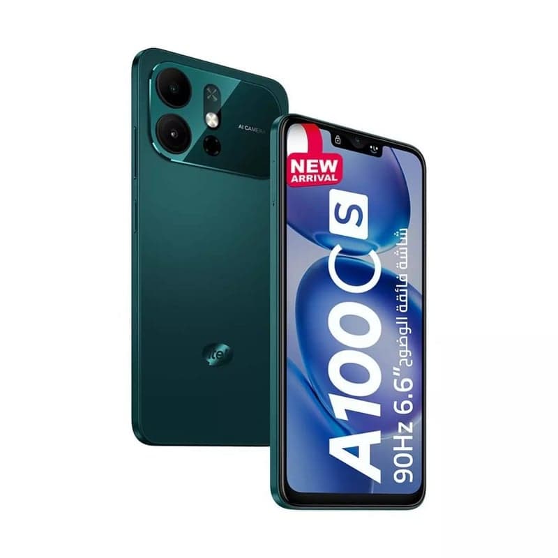 itel A100Cs Lake Green 2+4GB 64 GB Cyan Lake