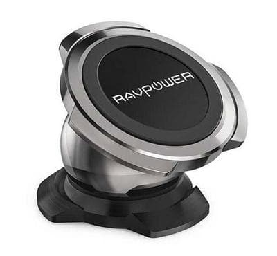 RAVPower Magnetic Car Phone Mount, Black