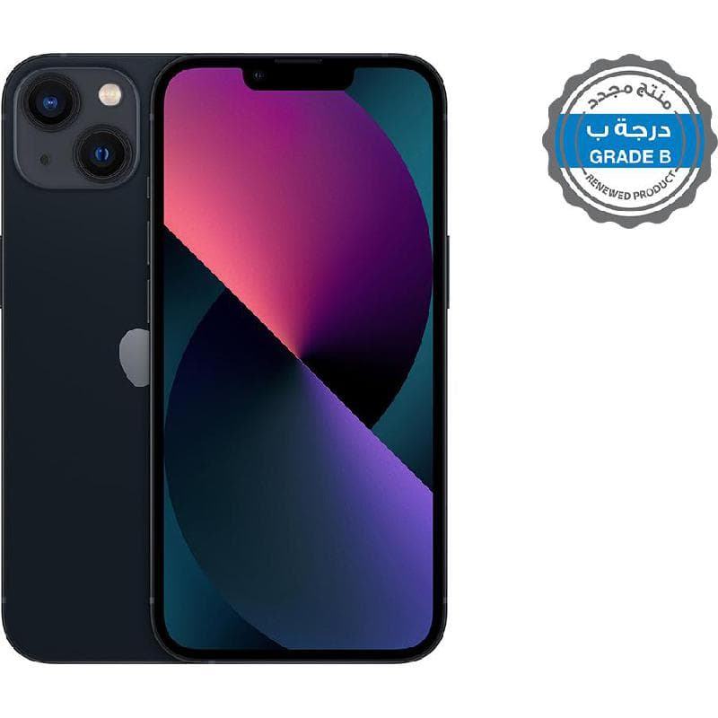صورة المنتج Apple iPhone 13 128 GB Midnight Renewed Grade B - Jarir Bookstore KSA