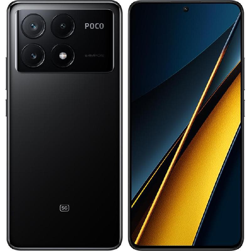 صورة المنتج Xiaomi POCO X6 Pro 512 GB Black - Jarir Bookstore KSA