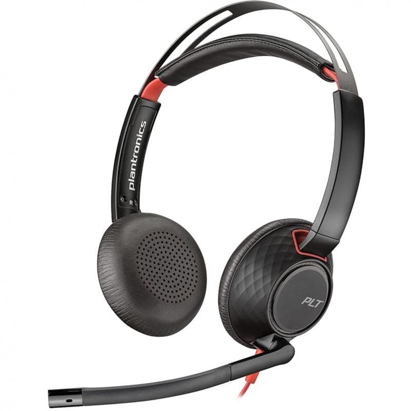 Poly BW 5220 On-Ear Headphones Wired Black