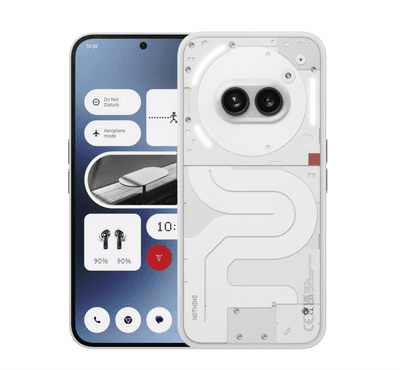 Nothing phone 2a, 256 GB, 5G, White.