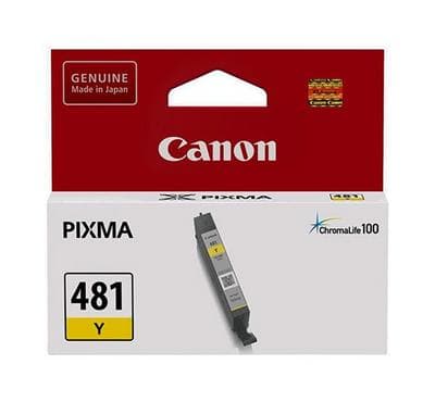 CANON CLI-481Y Yellow Ink A4 Document Yellow 257 pages