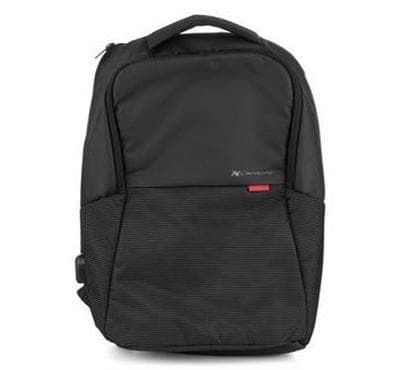 Lavvento Laptop Backpack Bag, Fit up to 15.6 inch, Black