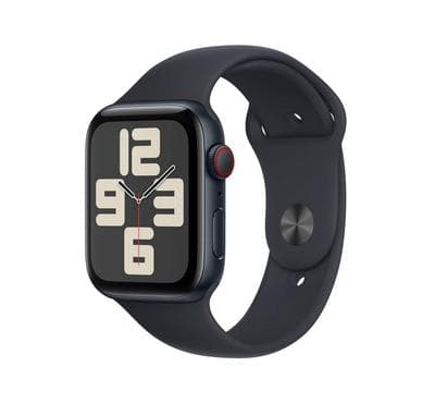 صورة المنتج Apple Watch SE GPS + Cellular 40mm Midnight Aluminium Case with Midnight Sport Band,M/L