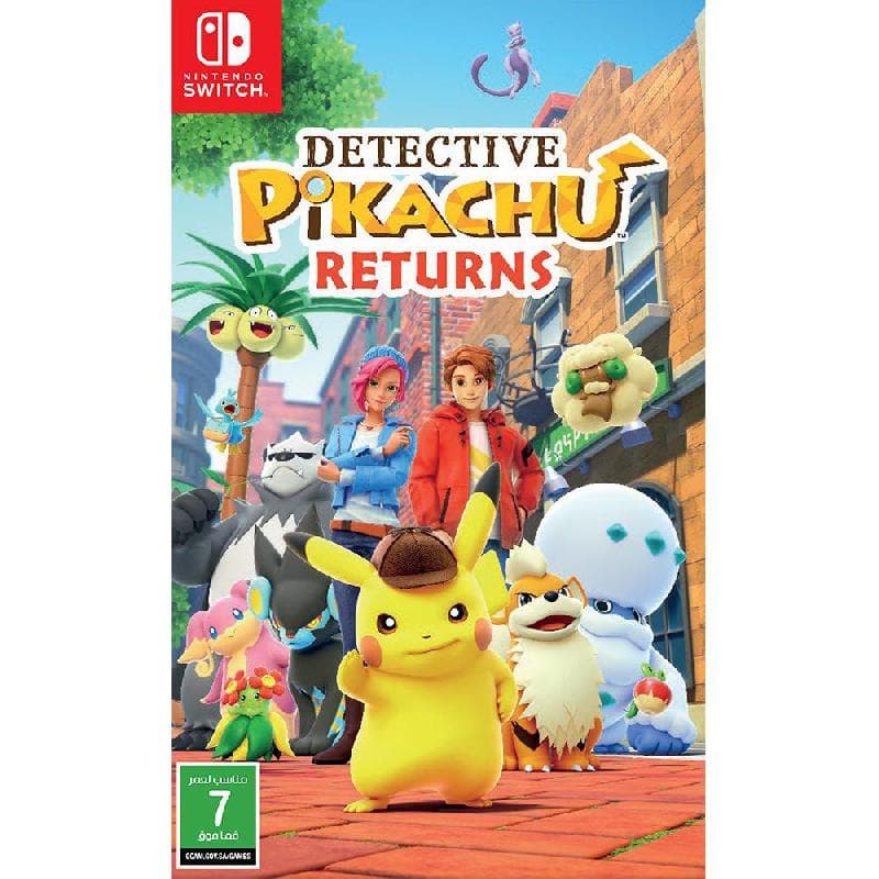 Detective Pikachu Returns Switch/Switch Lite (Games) Game Card Creatures - Jarir Bookstore KSA