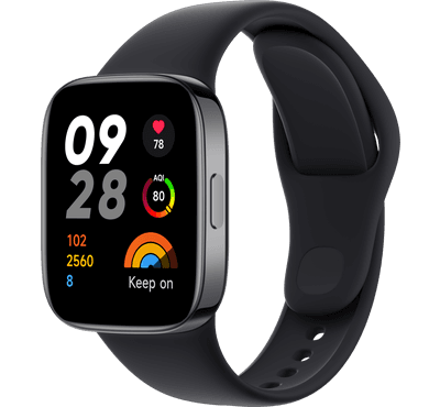 Redmi Watch 3, 1.75 Inch, 289mAh Battery, Black