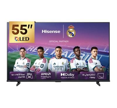 Hisense, 55 inch,QLED 4K Smart TV,144Hz ,8 Years OS update AI