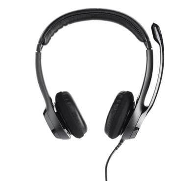 Logitech H390 Headset, Wired, USB, Black