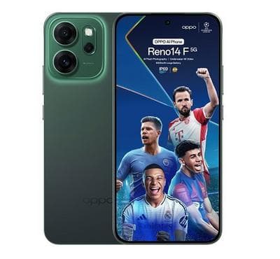 OPPO Reno 14F, 5G, 512 GB, Luminous Green