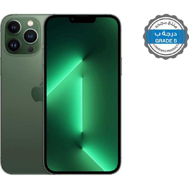 صورة المنتج Apple iPhone 13 Pro Max 128 GB Alpine Green Renewed Grade B - Jarir Bookstore KSA