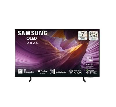 صورة المنتج Samsung OLED TV, 77 Inch, 4K AI Upscaling, 120Hz, Anti-Reflection