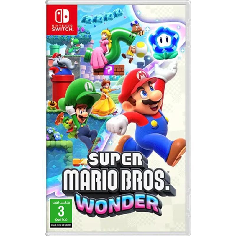 Super Mario Bros. Wonder Switch/Switch Lite (Games) Game Card Nintendo - Jarir Bookstore KSA
