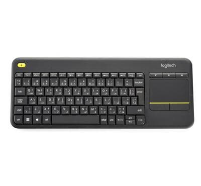 Logitech K400 Plus Wireless Touch Keyboard Black