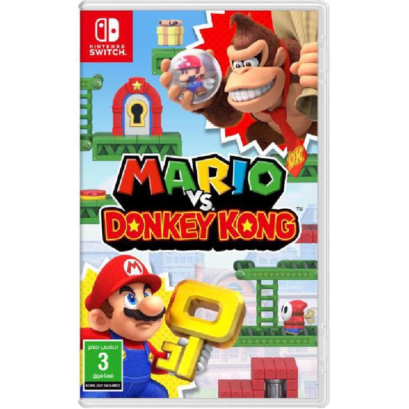 Mario vs Donkey Kong Switch/Switch Lite (Games) Game Card Nintendo - Jarir Bookstore KSA