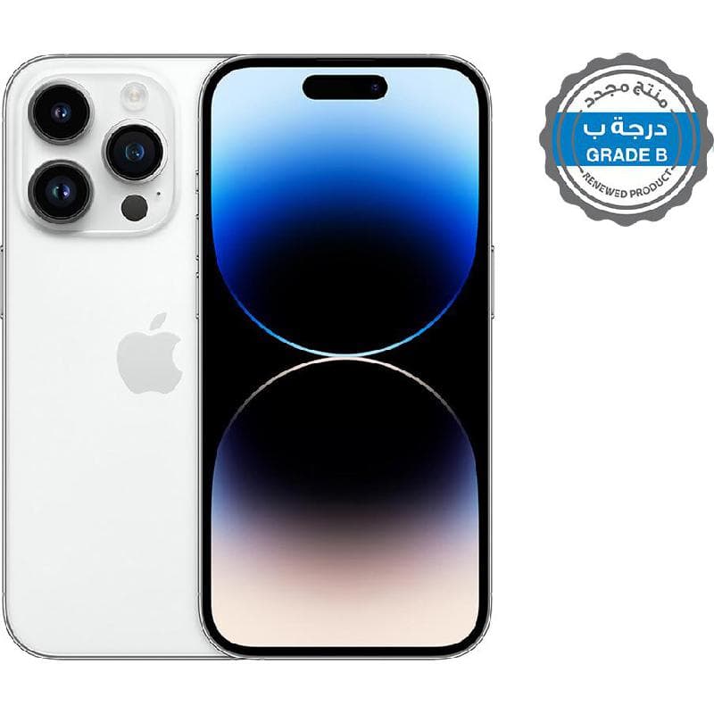 صورة المنتج Apple iPhone 14 Pro 256 GB Silver Renewed Grade B - Jarir Bookstore KSA