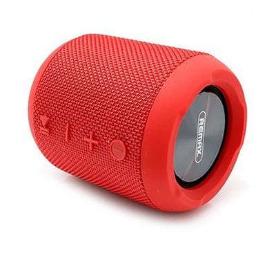 Remax Portable Fabric Bluetooth Water Proof Speaker, Red