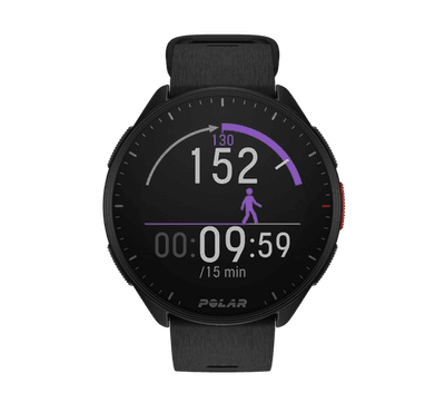 Polar Watch Pacer, S-L, Night Black