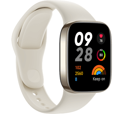 Redmi Watch 3, 1.75 inch, 289mAh Battery, Ivory
