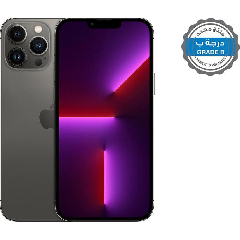 صورة المنتج Apple iPhone 13 Pro Max 256 GB Graphite Renewed Grade B - Jarir Bookstore KSA