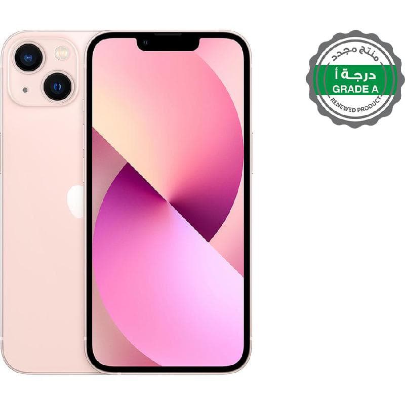 صورة المنتج Apple iPhone 13 128 GB Pink Renewed Grade A - Jarir Bookstore KSA