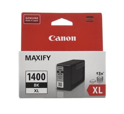 Canon 1400XL, Ink Cartridge, 1200 Pages, Black.
