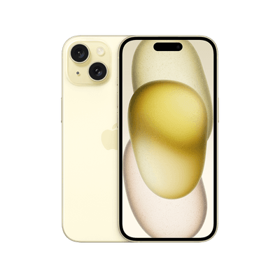 صورة المنتج Apple iPhone 15, 5G, 6.1 inch, 256GB, Yellow