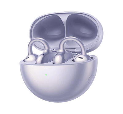 Huawei FreeClips True Wireless Earbuds with Noise Cancellation, Purple