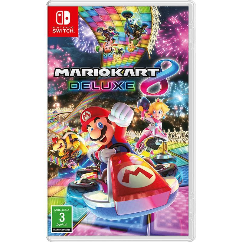 Mario Kart 8: Deluxe Switch/Switch Lite (Games) Game Card Nintendo - Jarir Bookstore KSA
