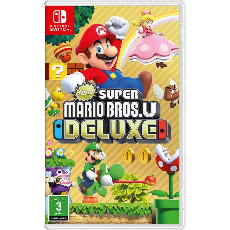 New Super Mario Bros. U Deluxe Switch/Switch Lite (Games) Game Card Nintendo - Jarir Bookstore KSA