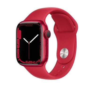 Apple Watch Series 7 GPS + Cellular, 41mm (PRODUCT)RED Aluminium Case with (PRODUCT)RED Sport Band