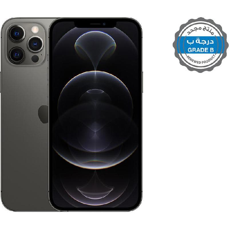Apple iPhone 12 Pro Max Graphite Renewed Grade B - Jarir Bookstore KSA product photo
