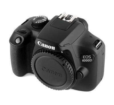 Canon DSLR EOS 4000D DC, 18 MP, 18-55 IS Lens, Black