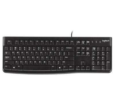 LOGITECH K120 USB WIRED STANDARD KEYBOARD