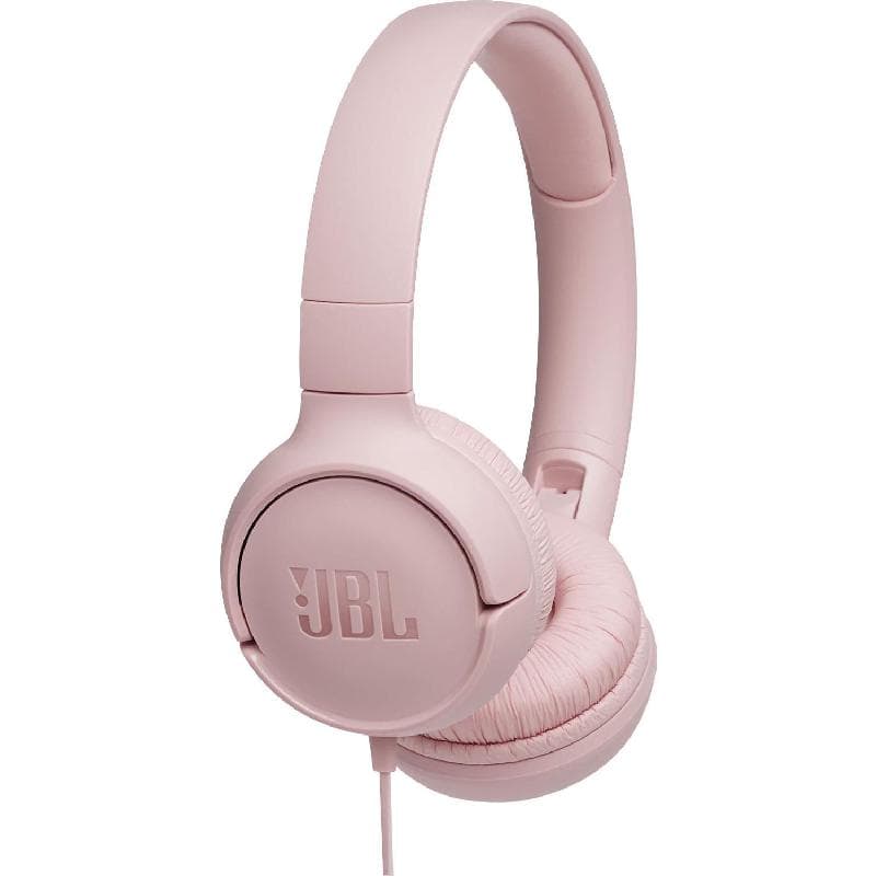 JBL Tune 500 On-Ear Headphones Wired Pink - Jarir Bookstore KSA