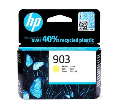 HP 903 Yellow Original Ink Cartridge, 315 Pages