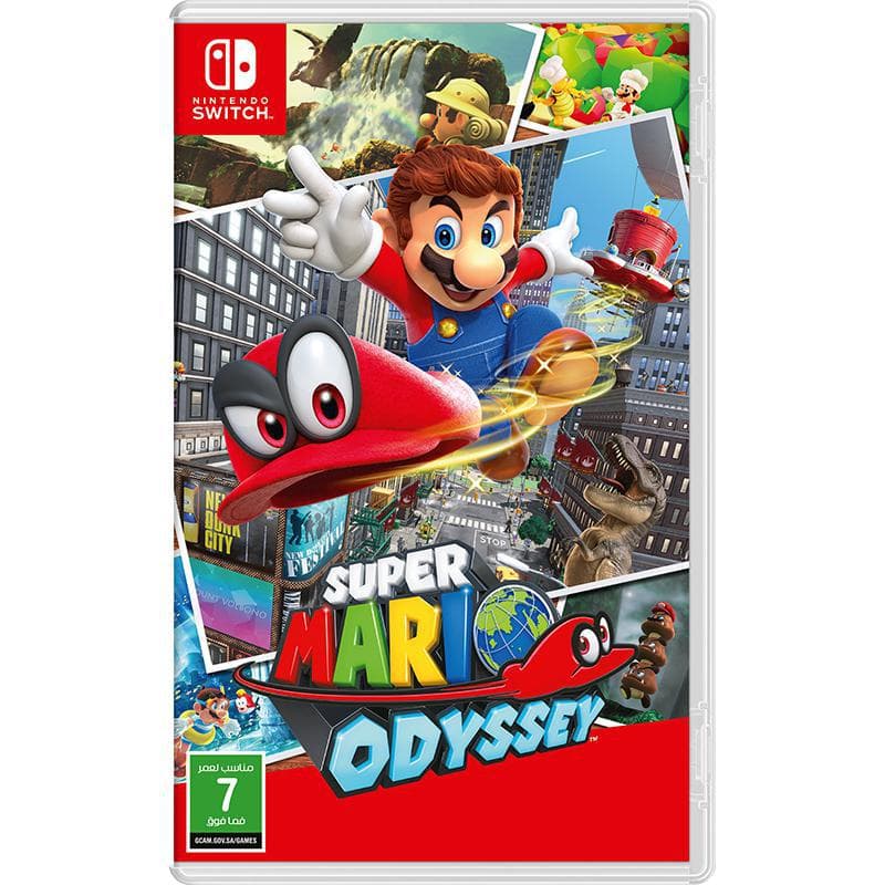 Super Mario Odyssey Switch/Switch Lite (Games) Game Card Nintendo - Jarir Bookstore KSA