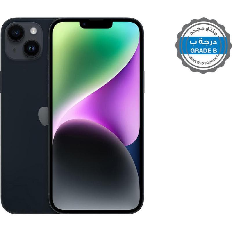 صورة المنتج Apple iPhone 14 Plus 256 GB Midnight Renewed Grade B - Jarir Bookstore KSA
