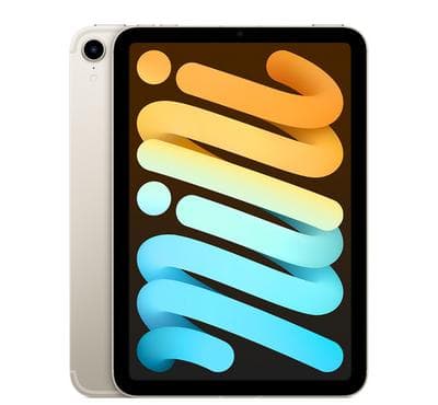 Apple iPad Mini 6 Gen, WI-FI + Cellular, 8.3 inch, 64GB, Starlight product photo