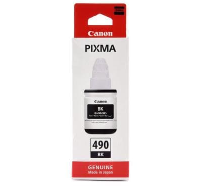 CANON GI-490 Black Ink Bottle, 135 ml